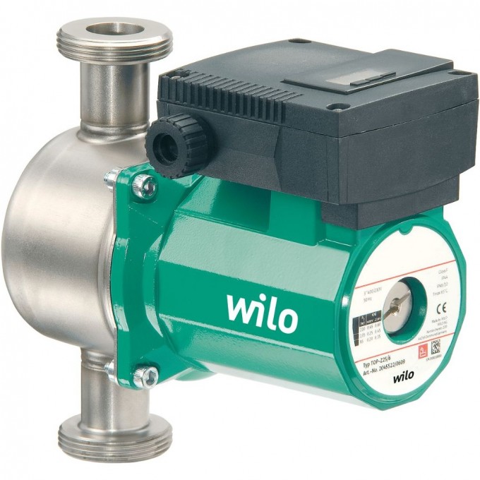 Циркуляционный насос WILO TOP-Z 25/6 (3~400 V, PN 10, Inox) 2045522
